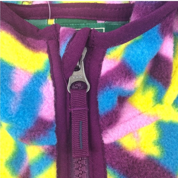 L.L. Bean Kids Retro Mountain Classic Fleece Hooded Jacket NWT - Picture 9 of 16